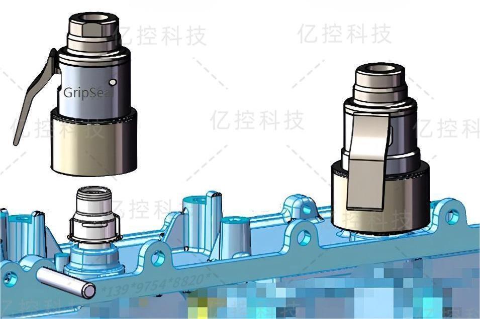 氣密測(cè)試快速密封連接器在新能源汽車(chē)VDA-NW接口的應(yīng)用案例分析